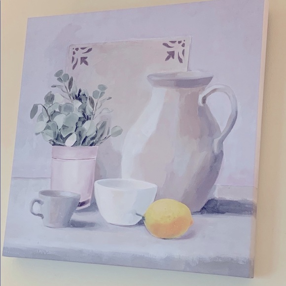 Adorable canvas 20x20 picture. Crisp and Clean 🍋 - Picture 2 of 2